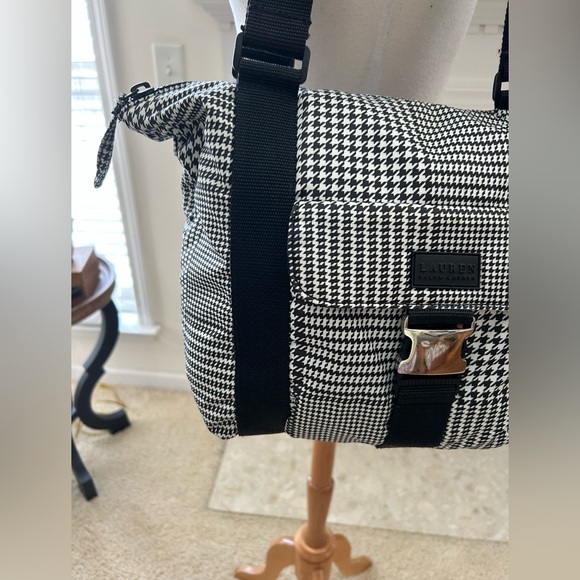 Ralph Lauren Vintage Black and White Houndstooth Women's Bag - Picture 2 of 12